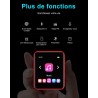 Lecteur mp3 32 go bleutooth 5.0, lecteur de musique portable avec haut-parleur, qualité sonore haute fidélité avec enregistremen