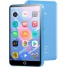 Lecteur mp3 avec bleutooth et wifi, oilsky 80gb 4'' 1080p lecteur mp4 à écran tactile, android 9.0, lecteur mp3 portable avec sp