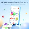 Lecteur mp3 avec bleutooth et wifi, oilsky 80gb 4'' 1080p lecteur mp4 à écran tactile, android 9.0, lecteur mp3 portable avec sp