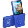64go lecteur mp3 bleutooth 5.3 agptek lecteur musical avec haut-parleur et bouton volume baladeur portable sans perte hifi 70h u