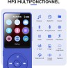 64go lecteur mp3 bleutooth 5.3 agptek lecteur musical avec haut-parleur et bouton volume baladeur portable sans perte hifi 70h u