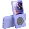64go lecteur mp3 bleutooth 5.3 agptek classique lecteur musical avec haut-parleur& bonton volume baladeur portable sans perte hi