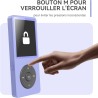 64go lecteur mp3 bleutooth 5.3 agptek classique lecteur musical avec haut-parleur& bonton volume baladeur portable sans perte hi