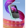 Yoton lecteur mp3 64 go avec clip, mini musique mp3 bleutooth 5.2, super léger (28.5g),son hifi sans perte, radio fm, chronomètr