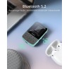 Yoton lecteur mp3 64 go avec clip, mini musique mp3 bleutooth 5.2, super léger (28.5g),son hifi sans perte, radio fm, chronomètr