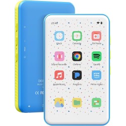 132gb mp3 players with bleutooth wifi, lecteur de musique pour enfants, 2000mah mp4 players with 4 pouces touchscreen, android 1