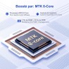 Lecteur mp3 80go avec wifi et bleutooth, lecteur mp4 4.02 pouces touchscreen avec haut-parleurs, mp3 player avec caméra 13mp, le