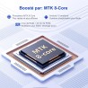 Lecteur mp3 96 go avec bleutooth et wifi, écran tactile 4,02 pouces, lecteur mp3 mp4, portable android avec spotify, audible, am