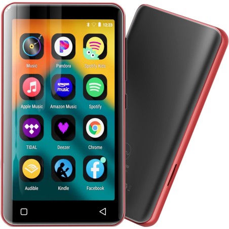 Innioasis 80go lecteur mp3 avec bleutooth et wifi, lecteur de musique mp3 et mp4 ave spotify,spotify kids, tidal, deezer, lecteu