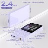 Lecteur mp3 64 go, mp3 bleutooth 5.3 avec haut-parleurs, lecteur musique, enregistreur vocal, radio fm, chaîne hi-fi, écouteurs,