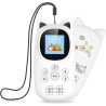 Lecteur mp3 bleutooth 5.0, oilsky 32go mp3 enfant avec batterie 750mah, qualité sonore hifi lecteur de musique avec haut-parleur