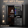 Lecteur mp3 bleutooth son hifi, mini baladeur mp3 avec radio fm, baladeur bleutooth, écouteurs inclus, possibilité d'insérer une