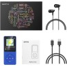 AGPTEK Mp3 Classique 16Go Ultra-Longue Autonomie jusqu'à 70 Heures de Lecture Musique avec Ecran de 1.8 Pouces, Petit Lecteur MP