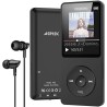 AGPTEK 32Go Mp3 Classique avec Haut-Parleur Lecteur Musique 70H Ultra-Longue Autonomie 1.8'' Écran Radio FM Enregistrement Petit