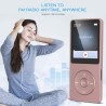 AGPTEK Mp3 Classique 16Go Ultra-Longue Autonomie jusqu'à 70 Heures de Lecture Musique avec Ecran de 1.8 Pouces, Petit Lecteur MP