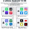 Lecteurs mp3 144 go avec bleutooth wifi, lecteurs mp4 2000 mah avec écran tactile 4 pouces et haut-parleur, lecteurs mp3 android