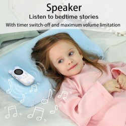 32go lecteur mp3 enfant bleutooth 5.3,lecteur de livre audio,haut-parleur, corde de suspension,panda de dessin animé portable et