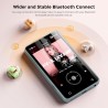 Innioasis lecteur mp3 160 go avec bleutooth et wifi, tactile complet de 4 pouces lecteur de musique avec spotify,spotify kids,de