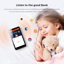 Lecteur mp3 avec bleutooth ecran tactile 4 pouces (violet)