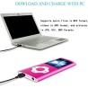 32Go Portable Lecteur Musical MP3, sans Perte HiFi, Radio FM, Enregistreur Vocal, Vidéo, E-Book, Sport pour Courir, 18 Heures de