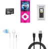 32Go Portable Lecteur Musical MP3, sans Perte HiFi, Radio FM, Enregistreur Vocal, Vidéo, E-Book, Sport pour Courir, 18 Heures de