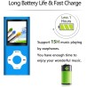32Go Lecteur MP3, Portable Lecteur Musical sans Perte HiFi, Radio FM, Enregistreur Vocal, Lecteur Vidéo, E-Book, Lecteur MP3 Spo
