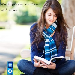 32Go Lecteur MP3, Portable Lecteur Musical sans Perte HiFi, Radio FM, Enregistreur Vocal, Lecteur Vidéo, E-Book, Lecteur MP3 Spo