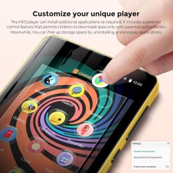 Innioasis lecteur mp3 160 go avec bleutooth et wifi, lecteur de musique android avec spotify, amazon music, lecteur mp3 à écran 