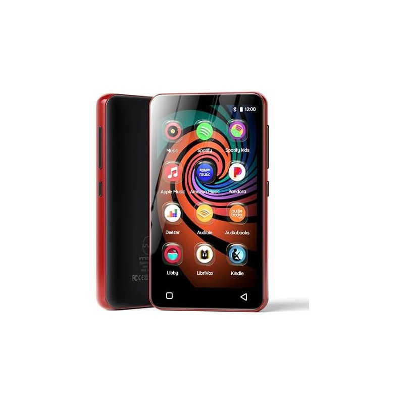 Innioasis lecteur mp3 160 go avec bleutooth et wifi, lecteur de musique android avec spotify, amazon music, lecteur mp3 à écran 