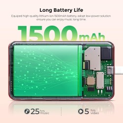 Innioasis lecteur mp3 160 go avec bleutooth et wifi, lecteur de musique android avec spotify, amazon music, lecteur mp3 à écran 