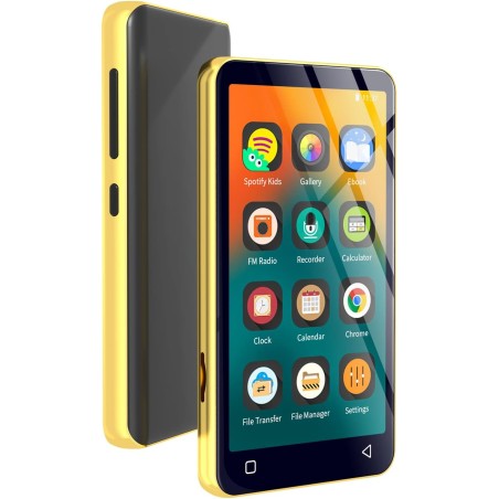 Innioasis lecteur mp3 avec bleutooth et wi-fi, écran tactile complet de 10.2 cm, lecteur mp4 mp3 avec spotify, son hifi portable