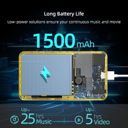 Innioasis lecteur mp3 avec bleutooth et wi-fi, écran tactile complet de 10.2 cm, lecteur mp4 mp3 avec spotify, son hifi portable