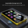 Innioasis lecteur mp3 avec bleutooth et wi-fi, écran tactile complet de 10.2 cm, lecteur mp4 mp3 avec spotify, son hifi portable