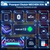 Mechen lecteur mp3 spotify 256 go avec bleutooth wifi, android 13 et streaming wi-fi, écran ips 5" 1080p, audible deezer amazon 