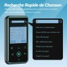 Agptek 64go lecteur mp3 bleutooth 5.3 avec clip, 1,8 pouces lecteur musique sport hifi avec reconnexion bleutooth automatique, r