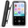 Agptek 64go lecteur mp3 bleutooth 5.3 avec clip, 1,8 pouces lecteur musique sport hifi avec reconnexion bleutooth, bouton volume