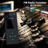 8 Go/16 Go Lecteur de Musique MP3 Portable, Prend en Charge jusqu'à 64 Go de Carte mémoire SD, Son sans Perte, Lecteur MP3 HiFi,