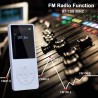 8 Go/16 Go Lecteur de Musique MP3 Portable, Prend en Charge jusqu'à 64 Go de Carte mémoire SD, Son sans Perte, Lecteur MP3 HiFi,