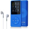 8 Go/16 Go Lecteur de Musique MP3 Portable, Prend en Charge jusqu'à 64 Go de Carte mémoire SD, Son sans Perte, Lecteur MP3 HiFi,