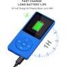 8 Go/16 Go Lecteur de Musique MP3 Portable, Prend en Charge jusqu'à 64 Go de Carte mémoire SD, Son sans Perte, Lecteur MP3 HiFi,