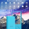 8 Go/16 Go Lecteur de Musique MP3 Portable, Prend en Charge jusqu'à 64 Go de Carte mémoire SD, Son sans Perte, Lecteur MP3 HiFi,