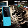 8 Go/16 Go Lecteur de Musique MP3 Portable, Prend en Charge jusqu'à 64 Go de Carte mémoire SD, Son sans Perte, Lecteur MP3 HiFi,