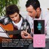 8 Go/16 Go Lecteur de Musique MP3 Portable, Prend en Charge jusqu'à 64 Go de Carte mémoire SD, Son sans Perte, Lecteur MP3 HiFi,