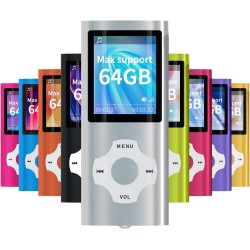 Mymahdi – Digital, Compact et Portable Lecteur MP3/MP4 (Max Support 64 Go Carte Memory) avec Photo Viewer, E-Book Reader et Radi