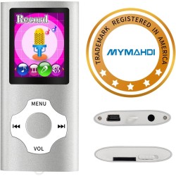 Mymahdi – Digital, Compact et Portable Lecteur MP3/MP4 (Max Support 64 Go Carte Memory) avec Photo Viewer, E-Book Reader et Radi