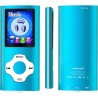 Mymahdi mp3/mp4 portable player,lightbleu with 1.8 inch lcd screen and memory card slot,max support 128gb memory card