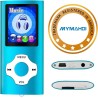 Mymahdi mp3/mp4 portable player,lightbleu with 1.8 inch lcd screen and memory card slot,max support 128gb memory card