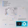Mymahdi mp3/mp4 portable player,lightbleu with 1.8 inch lcd screen and memory card slot,max support 128gb memory card