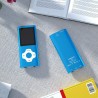Mymahdi lecteur mp3 / mp4 bleutooth 5.0 avec carte mémoire 32 go, écran lcd 1,8 pouces, support jusqu'à 128 go, vidéo/enregistre