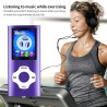 Mymahdi mp4 mp3 / portable, 1.8 inch devaient violet with and led screen memory card slot, max support 128gb